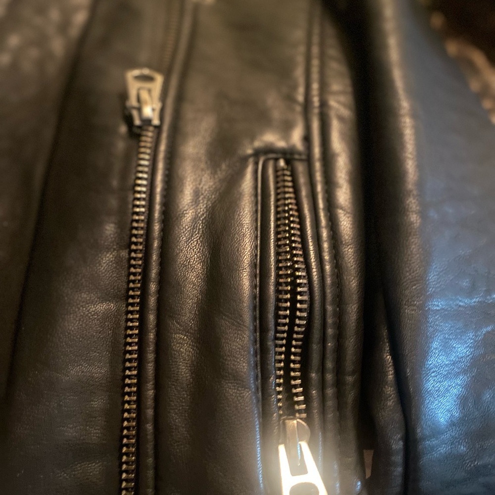 Used leather jacket - Picture 6 of 8